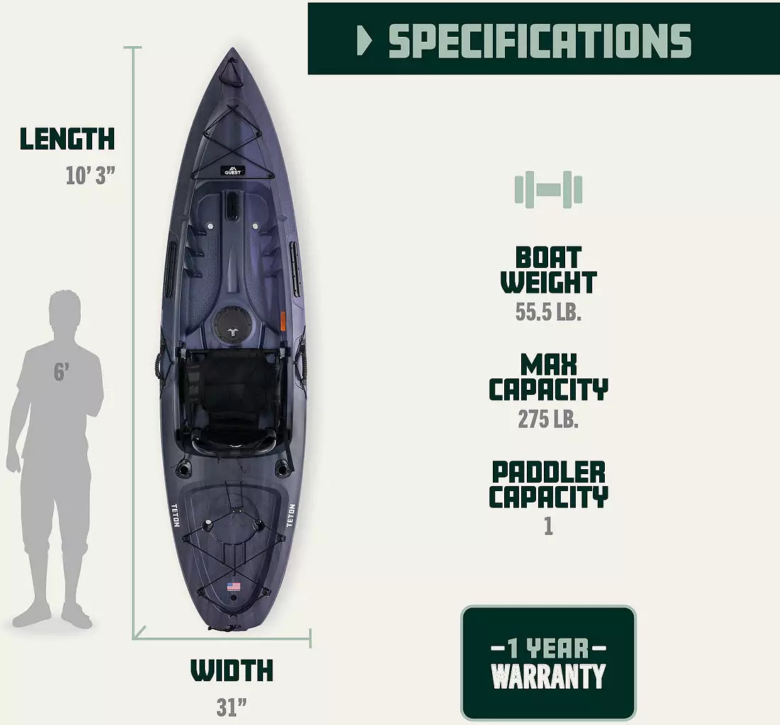 Quest Teton 100 Kayak