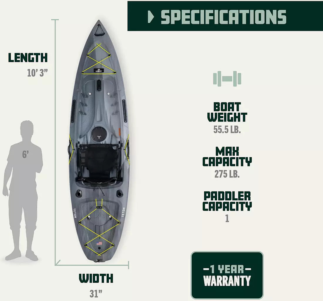 Quest Teton 100 Kayak